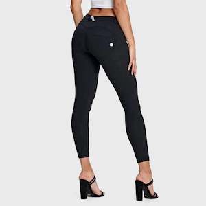 WRUP Diwo Pro - Mid Rise - 7/8 Length - Black