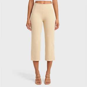 Wr Up Snug Jeans: WRUP SNUG Jeans - High Waisted - Cropped - Beige