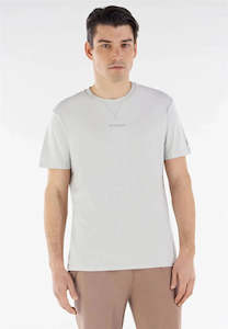 Bd60: Men's Freddy Logo T Shirt - Light Grey