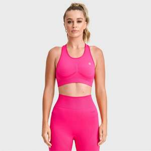 Full Price Items 1: Seamless Sports Bra - Pink