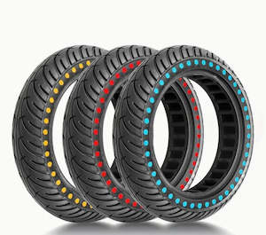 Tyres and Tubes: Color dot, puncture proof tyre For Xiaomi Mi Home M365 & M365 Pro, 1S & M365 Pro2 & Mi 3 Scooter (Copy)