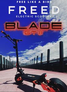 All Electric Scooters: Blade GTII  2024 release 5000w