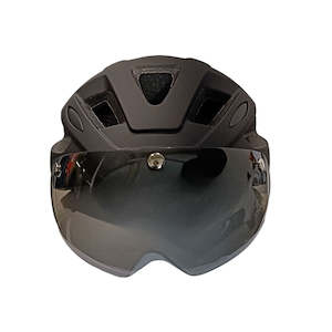 Helmet with visor
