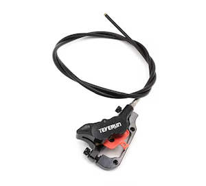 Brakes: Teverun Fighter Supreme 4 piston hydraulic brake