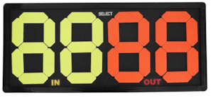 Sports Referee Gear And Equipment: Select Substitution board 4 digit