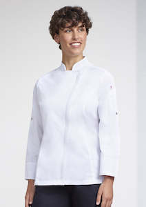 Hospitality: Womens Alfresco Long Sleeve Chef Jacket