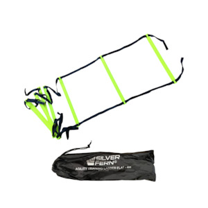 Football Training Equipment And Accessories: Silver Fern Agility Ladder - 4m