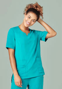 Womens Avery V-Neck Scrub Top