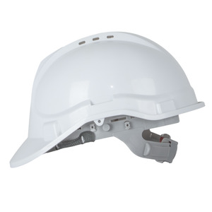 Push-Lock Safety Helmet