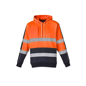 Hi Vis: Unisex Hi Vis Stretch Taped Hoodie