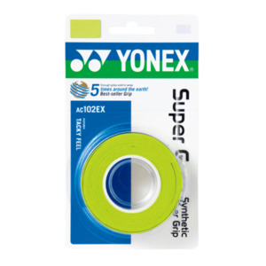 Badminton: Yonex Super Grap Overgrip (3 Pack)