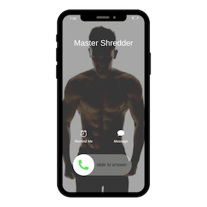 Live Group Video Call With Master Shredder 7th December 7: 30pm - Fat Burning Ninjas