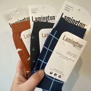 Everything: Bundle #18 - Lamington Socks Woman 5-7 Crew