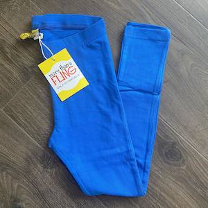 Leggings: Strong Blue/Kahurangi Leggings (2-4 years)