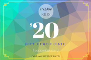 Gifts: $20 Gift Voucher
