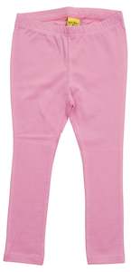 Pants Trousers Leggings: Fuchsia Pink/Māwhero Leggings (2-4 & 12-14 years)