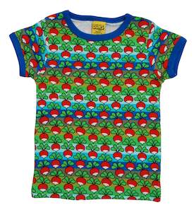 Radish Blue/Green Stripe Tee (5-12 years)