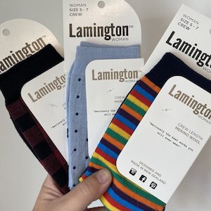 Everything: Bundle #4 - Lamington Socks Woman 5-7 Crew
