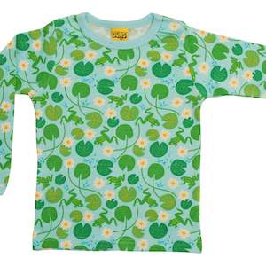Water Lilies Long Sleeve Top (5-6 & 9-10 years)