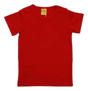 Tango Red/Whero Short Sleeve Top (4-6 years)