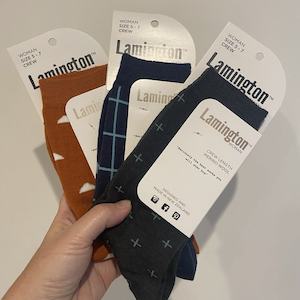 Everything: Bundle #29 - Lamington Socks Woman 5-7 Crew