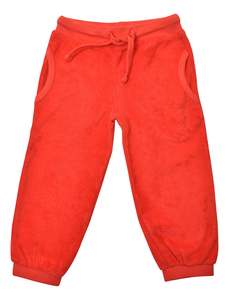 Pants Trousers Leggings: Pomeranian Red Terry Trousers (5-12 years)