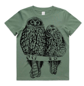 Morepork/Ruru Tee (4-14 years)