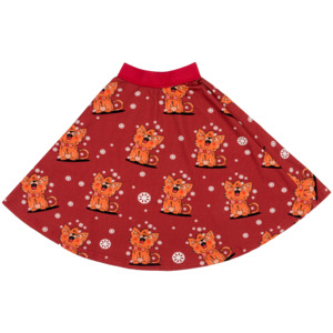 Just One: Meow Meow Long Twirly Skirt (18 months - 3 years)