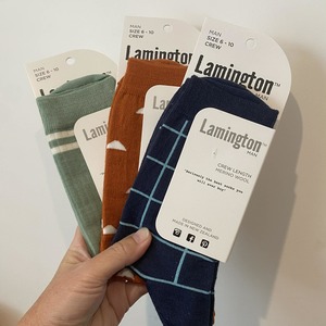 Bundle #32 - Lamington Socks Man 6-10 Crew