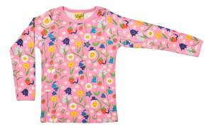 Happy Flower Long Sleeve Top (3-12 years)