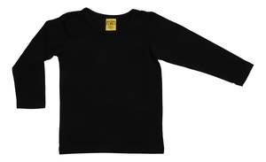 Black Long Sleeve Top (4 -14 years)
