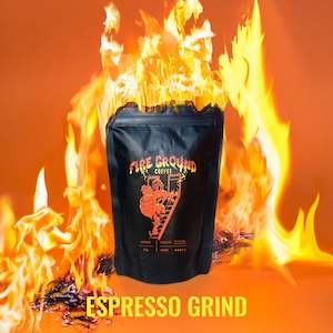 Max Coffee Best Sellers: Fireground Coffee - 250g ESPRESSO GRIND