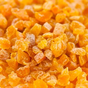 Products: Diced Dried Apricots (Freeway Orchard)