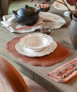 Products: Rena Quilted Placemat Rust