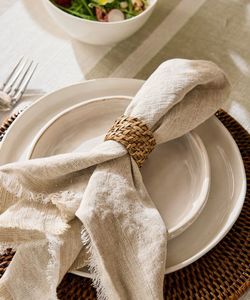 Products: Woven Napkin Ring (4PC)