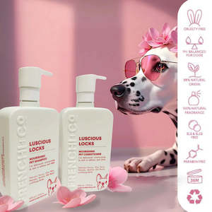 Home Page Collection: LUSCIOUS LOCKS | Nourishing Shampoo & Conditioner TWIN PACK