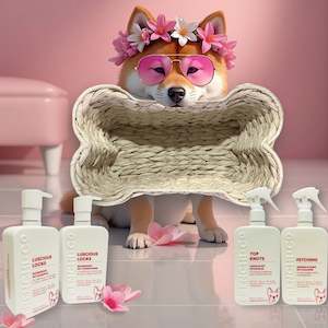 Home Page Collection: LUSCIOUS LOCKS | Nourishing Bone Basket PAMPER PACK