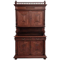 French Furniture: Antique Walnut Dresser