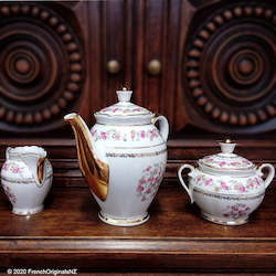 Limoges Porcelain: Limoges Chinoiserie pattern Set