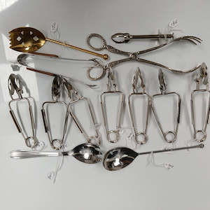 Home Decor: Ice Tongs and Spoons