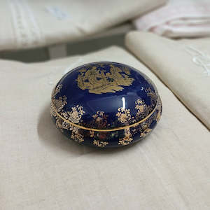 Limoges Chinoiserie Trinket Box