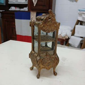 French Antique Miniature Louis XV Cabinet