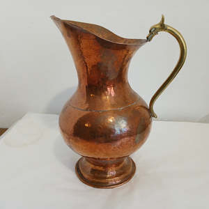 Hammered Copper Pitcher