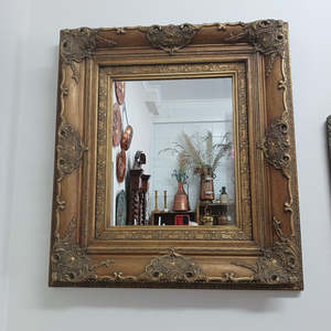 French Antique Gilded Mirror