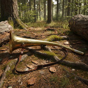 Decor: Brass Hunter's Horn.