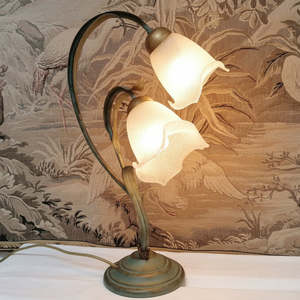 Art Nouveau Table Lamp.