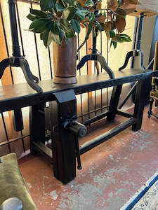 1930's French Pine Workbench