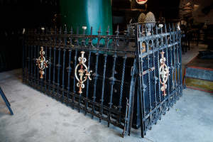 19th Century French Black Iron Gates