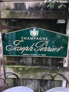 Original French Joseph Perrier Champagne House Sign