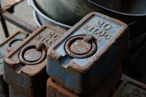 French Industrial  Weights/Doorstops